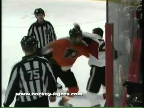 Philadelphia Flyers / Ottawa Senators Line Brawl Jan 20, 2011
