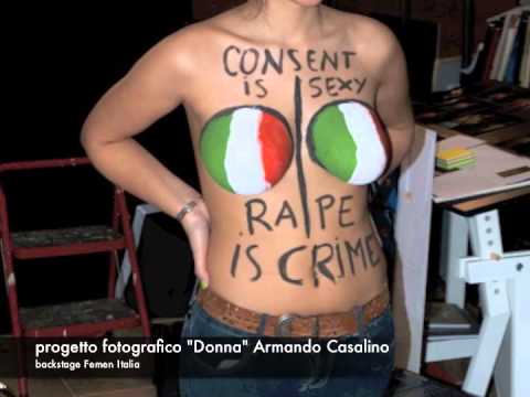 Femen Trailer backstage