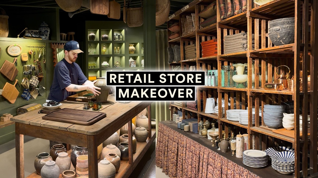 EXTREME Retail Store Makeover *Antique General Store* + OPENING DAY DETAILS!