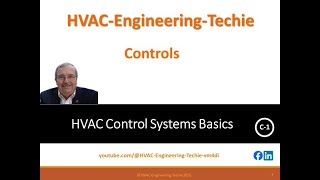 HVAC Control System Basics for Technicians & Engineers Training Session C-1