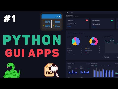 Изучение Python UI GUI Apps 1 – Разработка программ с графическим интерфейсом на Питон