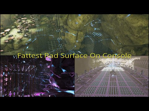 Fattest Rad Surface On Console Ark | Cluster Alpha Base Tour On #Knights | #Lords #Matrix #Ruin