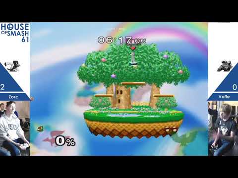 House of Smash 61 - Zorc vs Voffe - Losers Finals - Melee Singles
