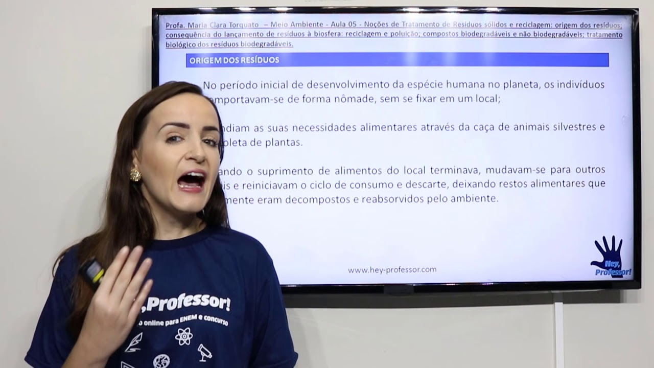 TRATAMENTO DE RESÍDUOS SÓLIDOS E RECICLAGEM - Profª Maria Clara