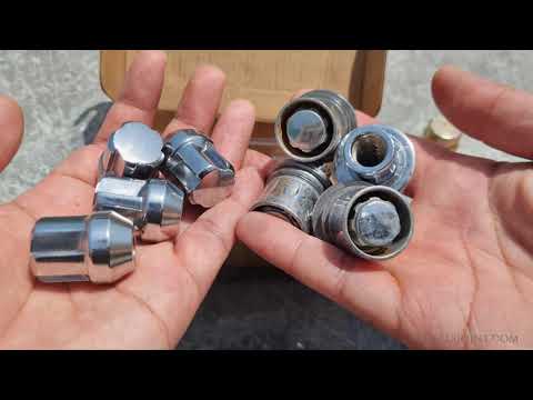 How to install locking lug nuts to protect your car wheels from theft