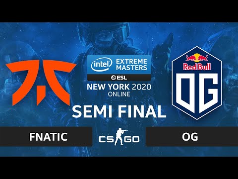 CS:GO - Fnatic vs. OG [Mirage] Map 3 - IEM New York 2020 - Semi Final - EU