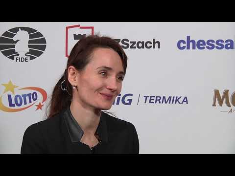 Interview with Kateryna Lagno | Day 3 | FIDE World Rapid Championship |