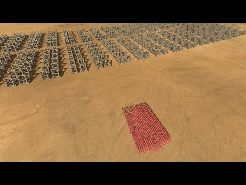 4000 ONAGERS vs ROMAN TESTUDO - Total War ROME 2