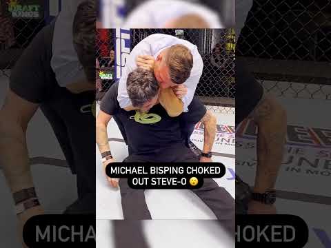 Michael Bisping choked out Steve-O...Wait til he wakes up 😅 #shorts