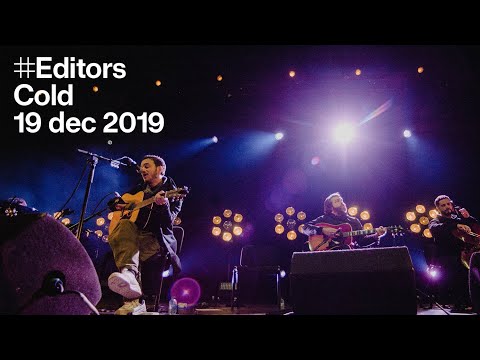 Editors - Cold (live in Kortrijk)