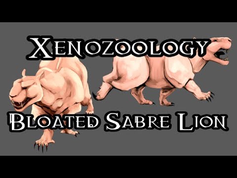 Xenozoology: Bloated Sabre Lion - 40K Theories