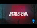I PREVAIL PARANOID Lyrics Bluewolflyrics