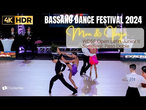 WDSF Bassano - Bassano Dance Festival 2024 - Open Latin Junior II - Semifinal - Paso Doble