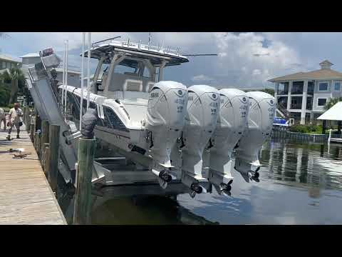 40K Golden Boat lift Sea drive elevator lift