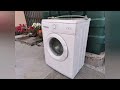 Old Scrap NordMende WM1002WH Washing Machine Overview