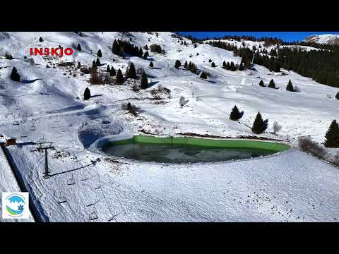 SKI AREA MANIVA PRIMA NEVICATA SALITA DA BAGOLINO