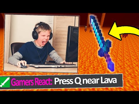 Insane Minecraft Rage Moments! Gamers React