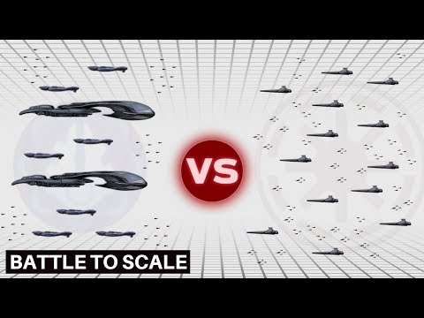 High Charity Escort Fleet vs Coruscant Defense Fleet | The Covenant vs The Republic (Star Wars)