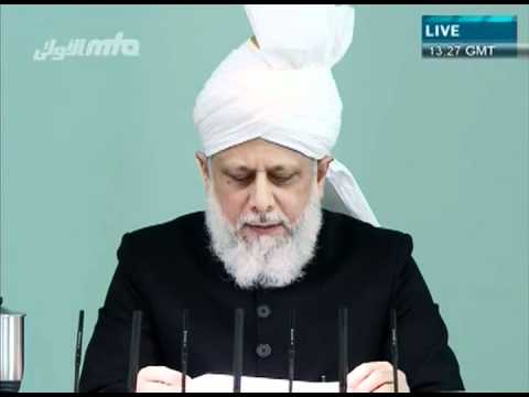 Turkish Friday Sermon 6th January 2012 - Islam Ahmadiyya