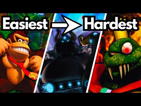 Which Donkey Kong Country Game is the Hardest?
