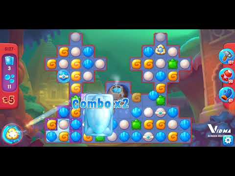 Fishdom. 5127 hard level no boosters and diamonds