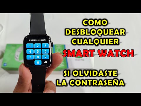 HOW TO UNLOCK YOUR SMARTWATCH IF YOU HAVE FORGOTTEN THE PASSWORD