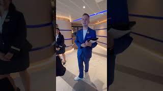 First steps on the brand new Star Princess 🛳️ #princesscruises #princess #barcelona #youtubeshorts