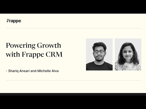A demo on Frappe CRM | Frappe