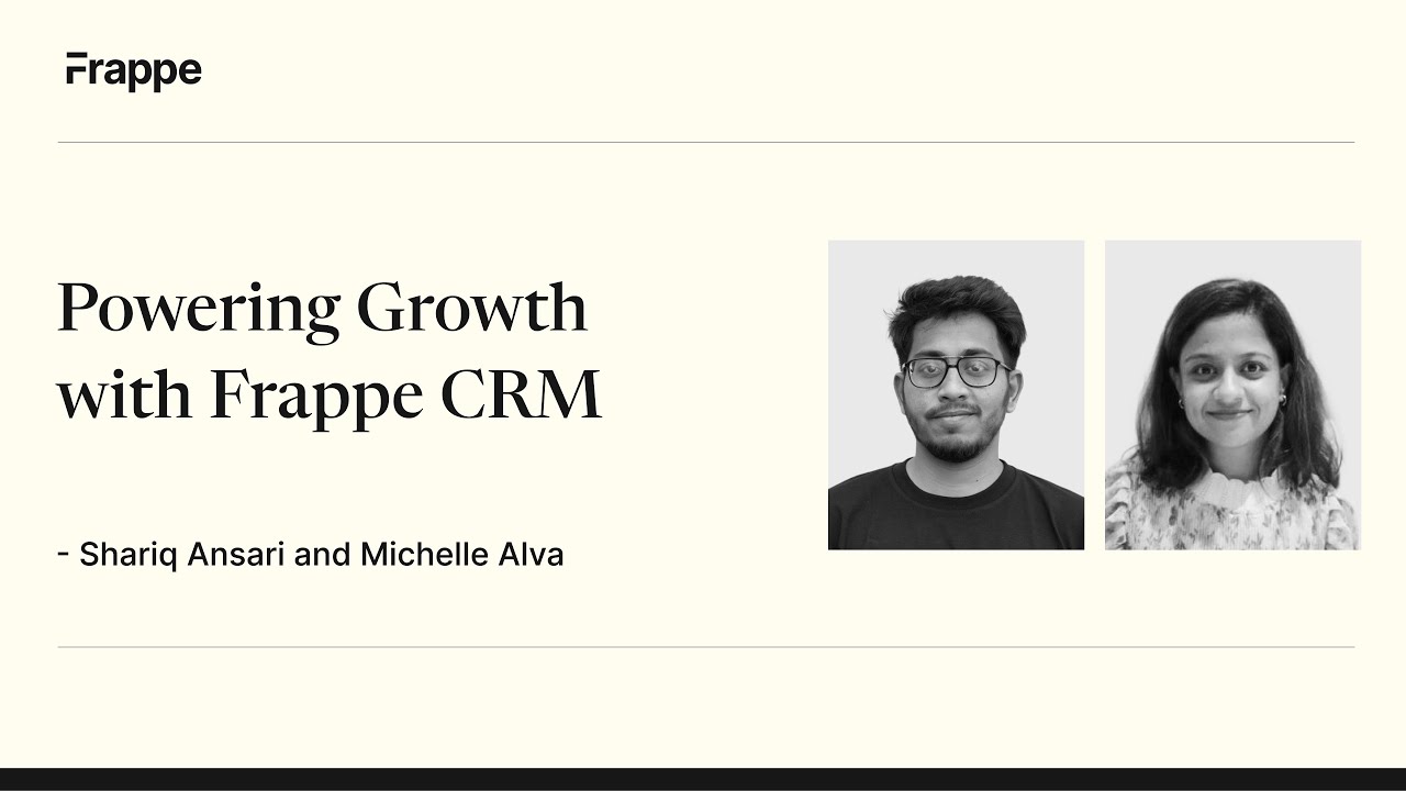 A demo on Frappe CRM | Frappe