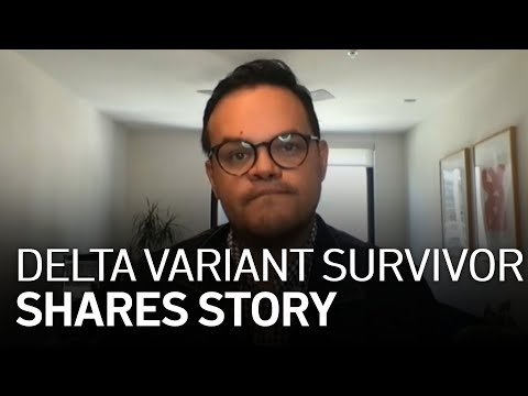 COVID-19 Delta Variant Survivor Grateful for Vaccine