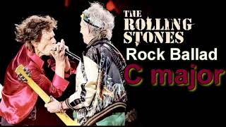 Rock ballad Backingtrack C