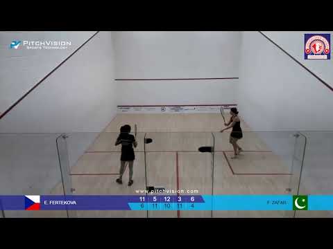 London Open Squash 2019 | E. Fertekova VS F. Zafar