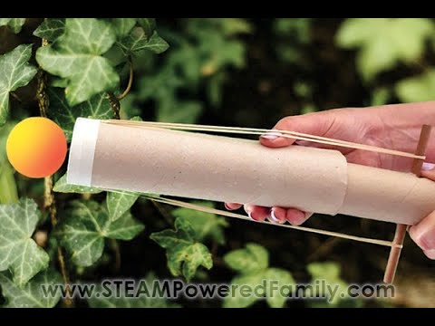 Catapult Cannon - A STEM Project for Kids, Perfect for Summer Camp or End of School Year