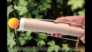 Catapult Cannon - A STEM Project for Kids, Perfect for Summer Camp or End of School Year