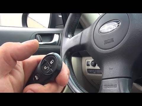 How to program a Dorman keyless entry remote 99132, 99152 for select Subaru models