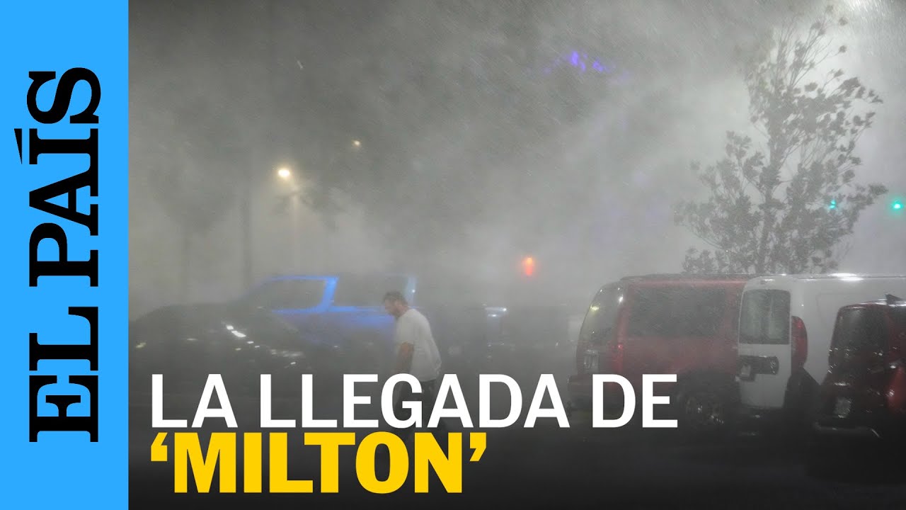 EE UU | La llegada de 'Milton' al sur de Florida | EL PAÍS