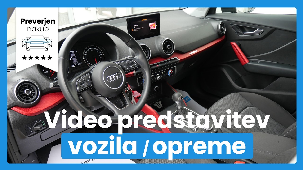 Audi Q2 35 TFSI S tronic Sport - SLOVENSKO VOZILO