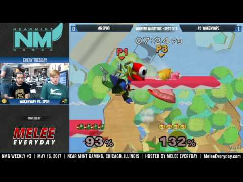 NMG Weekly [5/16/17] - Spor (Falco) vs. ME | WakenVape (Peach) - SSBM - Winners Quarters
