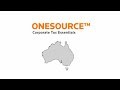 ONESOURCE Corporate Tax Essentials - Company Tax Reporting Software