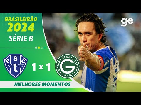 Gols e lances de Paysandu x Goiás