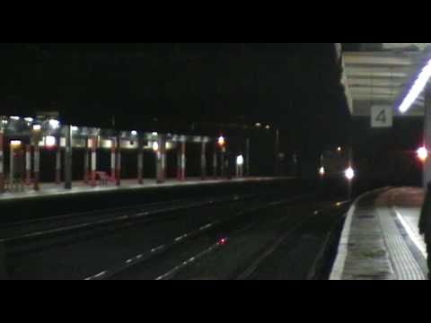 20308 with 37682 DIT 6K73 Sellafield - Crewe flasks through Lancaster 26th October 2010
