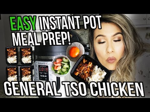EASY GENERAL TSO CHICKEN! INSTANT POT RECIPE | PALEO FRIENDLY