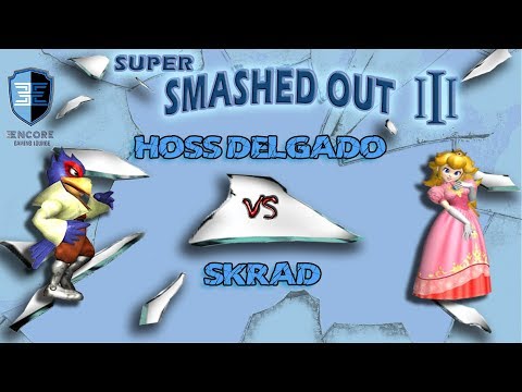 Super Smashed Out Melee 3 - Hoss Delgado Vs. Skrad - Winners Quarter Finals