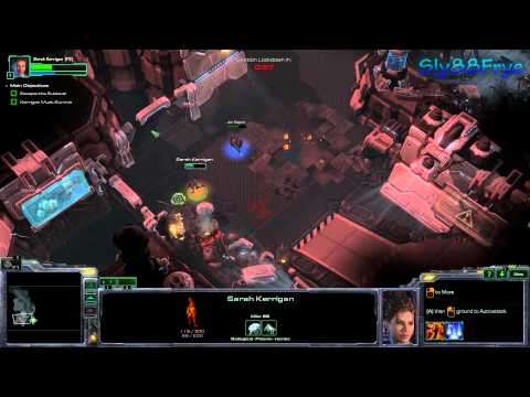 Starcraft 2 Heart of the Swarm Mission 2 Back in the Saddle - HARD