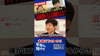【高市総理を本当に支えられるのか】支持率低下の背景を今野氏と玉木代表が分析！遅れる政府の物価高対策と国民民主の現実策！【玉木雄一郎/国民民主党/高市早苗/自由民主党/今野忍/選挙ドットコム】
