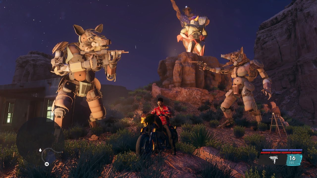 Saints Row 2022 Map Size - Driving across the Map