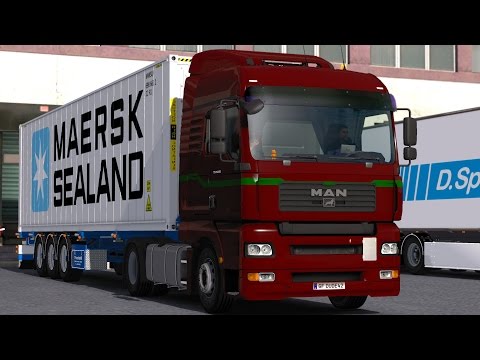ETS 2 1.24 ProMods 2.03 MAN TGA Calais - Rouen