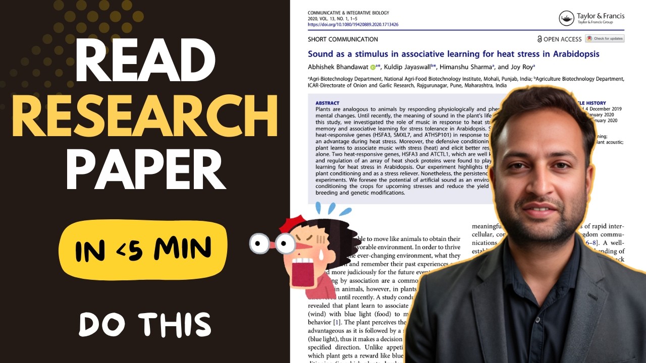 How to read a Research Paper ? Made easy for young researchers.