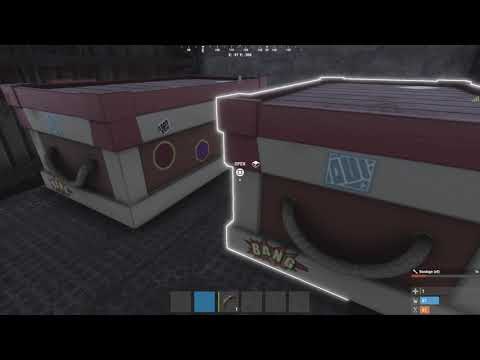 #Rust Decayed base loot