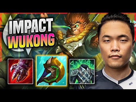 WHEN IMPACT PLAYS WUKONG TOP! - EG Impact Plays Wukong TOP vs Sett! | Season 11